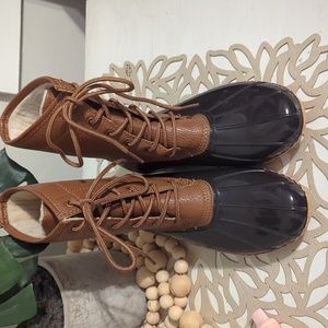 JBU by Jambu Womens Maplewood B9MAW34 Brown Lace Up Waterproof Boot